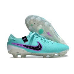 Chaussures Nike Tiempo Legend X Elite FG Hyper Turque Noir