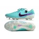 Chaussures Nike Tiempo Legend X Elite FG Hyper Turque Noir