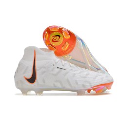 Chaussures Nike Phantom Luna Elite FG Blanc Noir Orange Total
