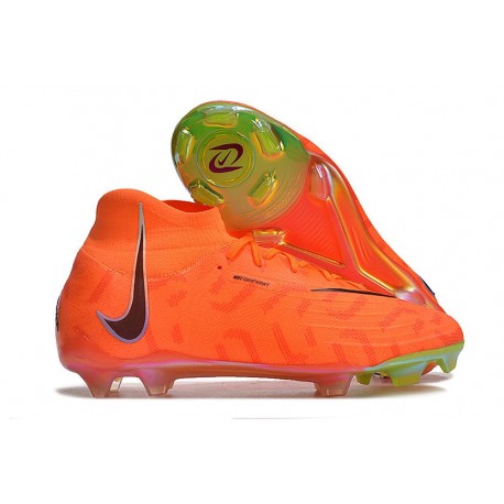 Chaussures Nike Phantom Luna Elite FG Goyave Givré Noir Orange Total